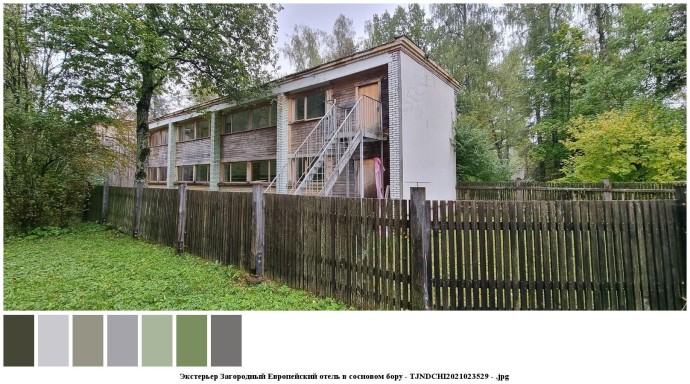 Экстерьер загородный европейский отель в сосновом бору для съемок 11 Экстерьер загородный европейский отель в сосновом бору для съемок 11