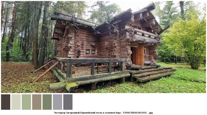 Экстерьер загородный европейский отель в сосновом бору для съемок 8 Экстерьер загородный европейский отель в сосновом бору для съемок 8