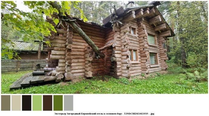 Экстерьер загородный европейский отель в сосновом бору для съемок 5 Экстерьер загородный европейский отель в сосновом бору для съемок 5