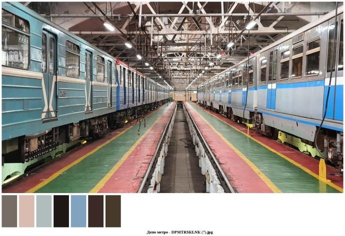 Депо метро для съемок 6 Депо метро для съемок 6